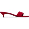 Black Suede Studio Avery 35 Suede In Red