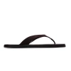 Black Suede Studio Bae Flip Flop Sandal In Brown