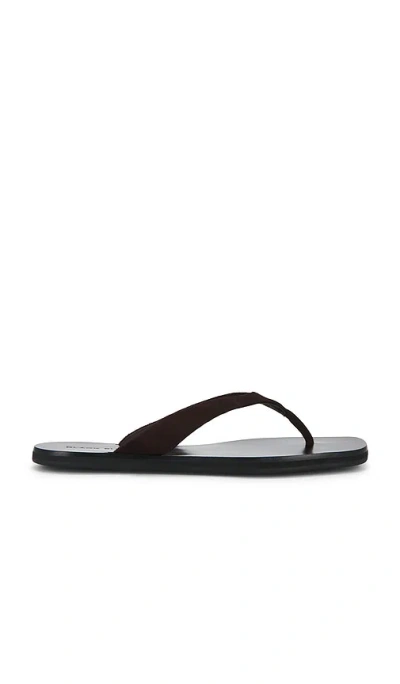BLACK SUEDE STUDIO BAE SANDAL