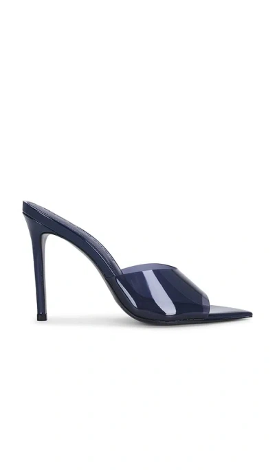 Black Suede Studio Bella Mule In Multi