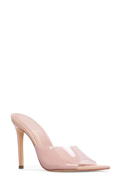 Black Suede Studio Bella Sandal In Old Rose