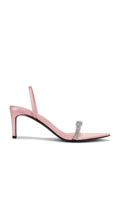 Black Suede Studio Bowie 65 Sandal In Rose