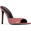 Black Suede Studio Brea Pointed Toe Sandal In Pink