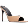 Black Suede Studio Brea Pointed Toe Sandal In Pink