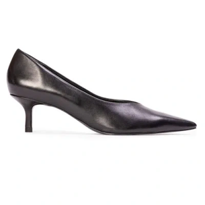 Black Suede Studio Briar 50 Leather Pump