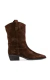 Black Suede Studio Casey 55 Suede Boot In Multi