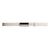 Black Suede Studio City Belt In Swan/silver