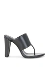 Black Suede Studio Dana 95 Mule In Black