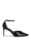 Black Suede Studio Darcie 80 Pump In Black