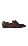 Black Suede Studio Davy Boatshoe