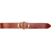 Black Suede Studio Dune Belt