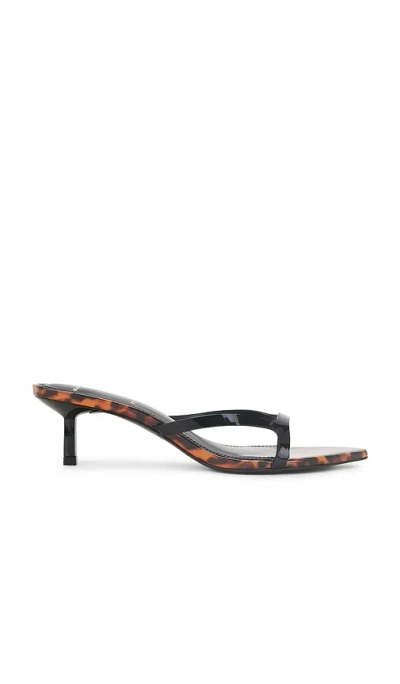 Black Suede Studio Emilia 50 Mule In Brown