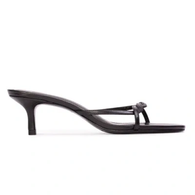 Black Suede Studio Fae 50 Sandal