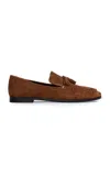 Black Suede Studio Finn Suede Loafer