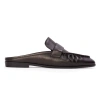 Black Suede Studio Gabby Loafer In Black