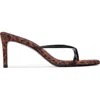Black Suede Studio Gem 65 Sandal