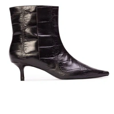 Black Suede Studio Harlow 50 Bootie
