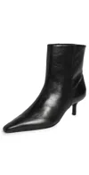 Black Suede Studio Harlow Boots Black Leather In Black
