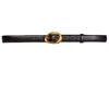Black Suede Studio Iconic Belt