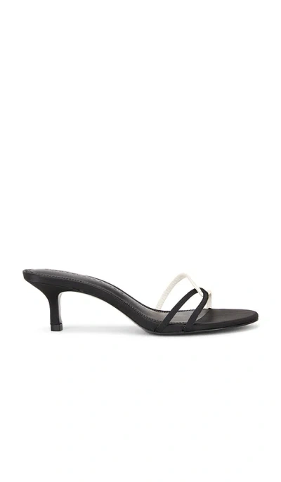 Black Suede Studio Ilaria 50 Mule In Black