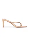 Black Suede Studio Jade Raffia Mules In Gold