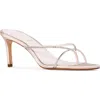 Black Suede Studio Jade Slide Sandal In Coconut Embellished