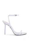 Black Suede Studio Jeli 100 Heel In Lavender