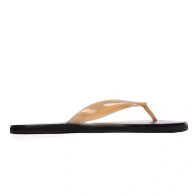 Black Suede Studio Jeli Sandal In Neutral