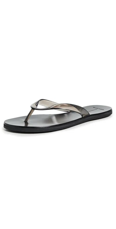 Black Suede Studio Jeli Sandals Black