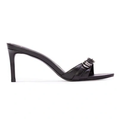 Black Suede Studio Joanna 65 Mule