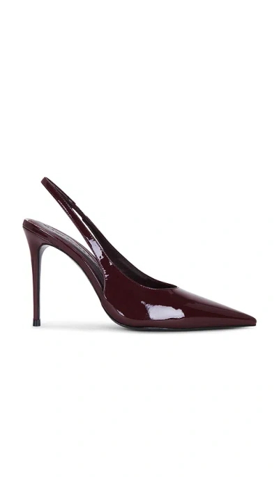 Black Suede Studio Jordyn 100 Slingback Pump In Brown