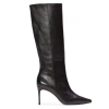 Black Suede Studio Kath 80 Boot In Black