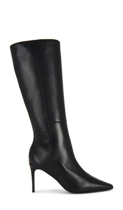 Black Suede Studio Kath 80 Boot In Black