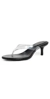 Black Suede Studio Kg Leather Sandals In Black