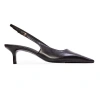 Black Suede Studio Lainey 50 Pump