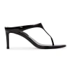 Black Suede Studio Laurel 65 Patent Mule In Black