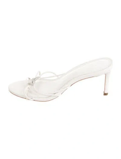 Pre-owned Black Suede Studio Leather Sandals In Neutrals