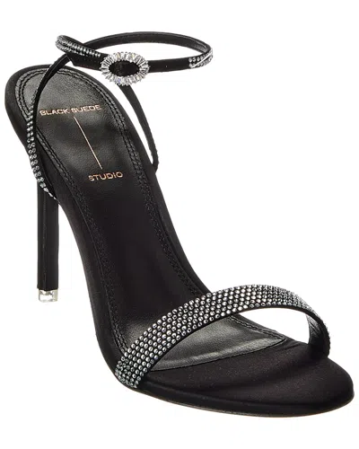 Black Suede Studio Lexi Sandal