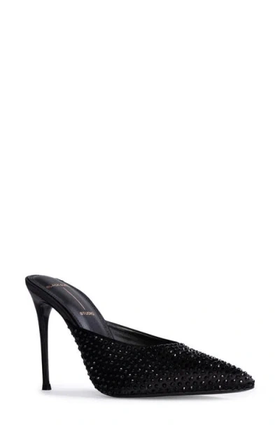 BLACK SUEDE STUDIO BLACK SUEDE STUDIO LUV POINTED TOE MULE
