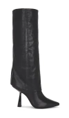 Black Suede Studio Martine Boot In Black
