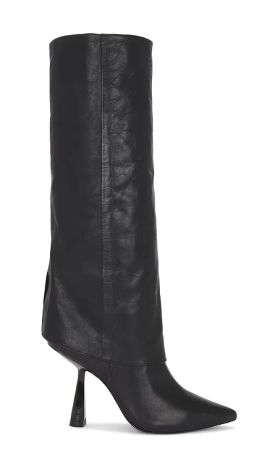 Black Suede Studio Martine Boot In Black