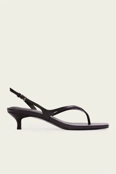 Black Suede Studio Mehak 35 Sandal In Black