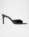 Black Suede Studio Nori 100 Sandal In Black Patent