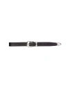 Black Suede Studio Neve Belt In Multi