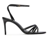 Black Suede Studio Olie 80 Sandal In Multi