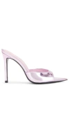 Black Suede Studio Brea Pointed Toe Sandal In Pink