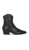 Black Suede Studio Reed Boot In Black