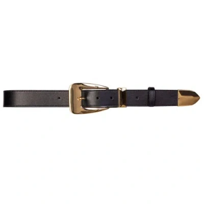 Black Suede Studio Rhode Belt