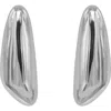 Black Suede Studio Rita Earring In Silver