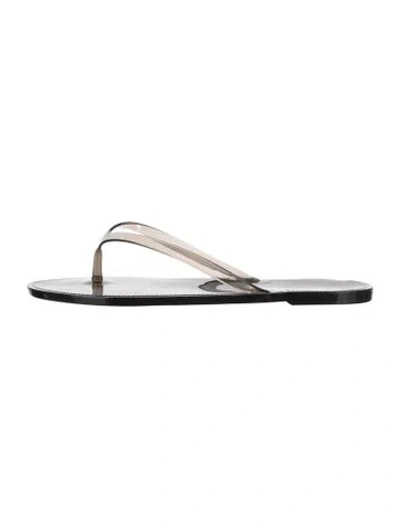 Pre-owned Black Suede Studio Rubber In Silver